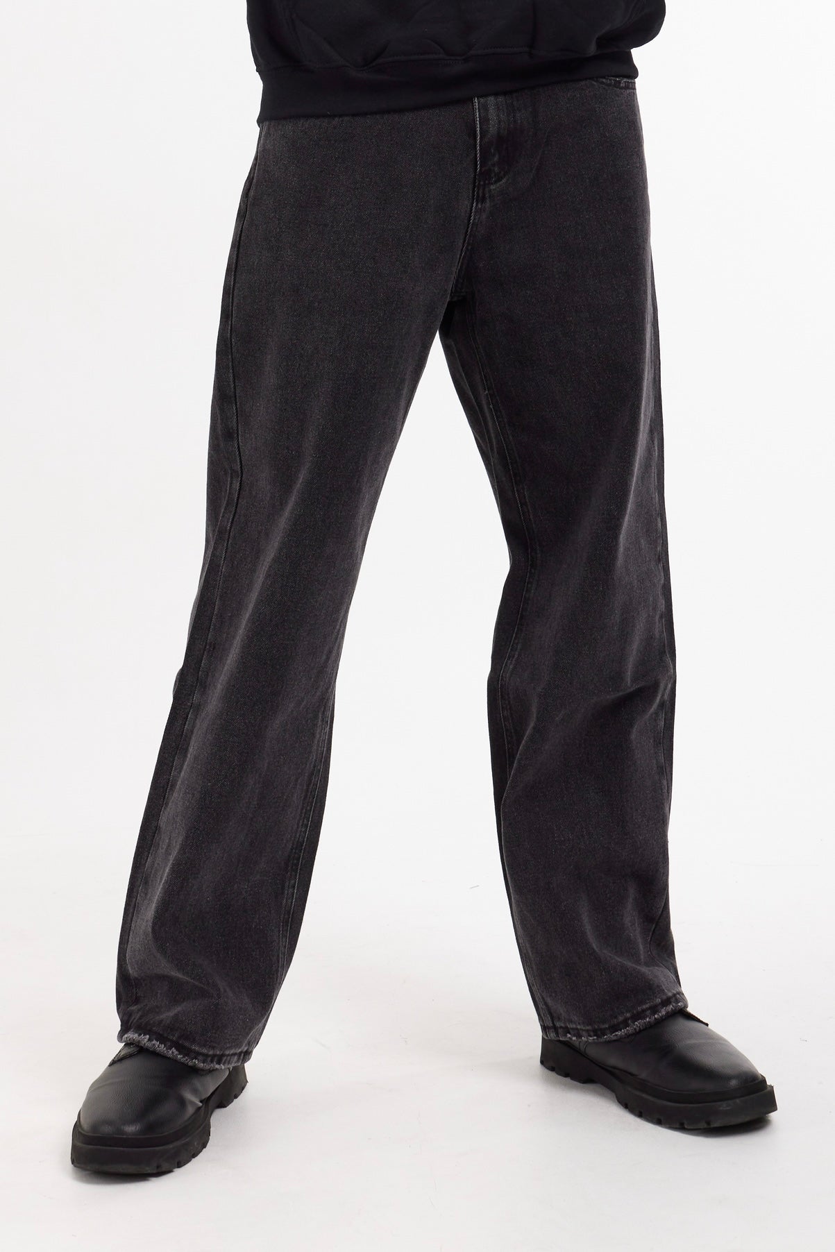 JACKTITUS Jeans Oversized double knee wear wide-leg