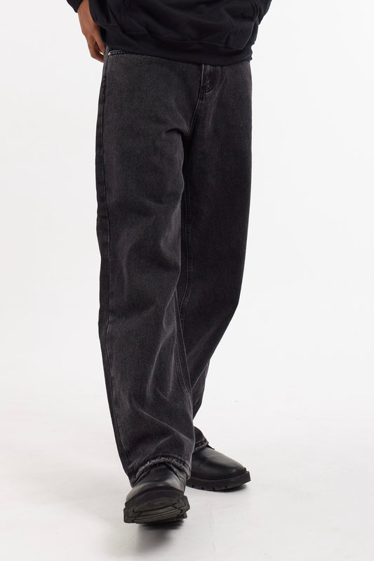 JACKTITUS Jeans Oversized double knee wear wide-leg